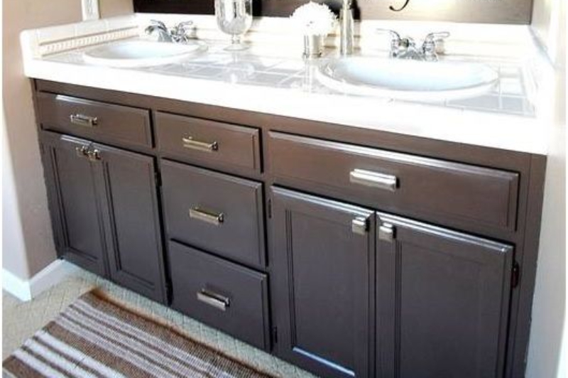 Countertop refinishning houston after-before