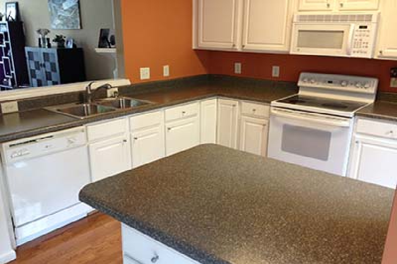 kitchen refinishning houston after-before
